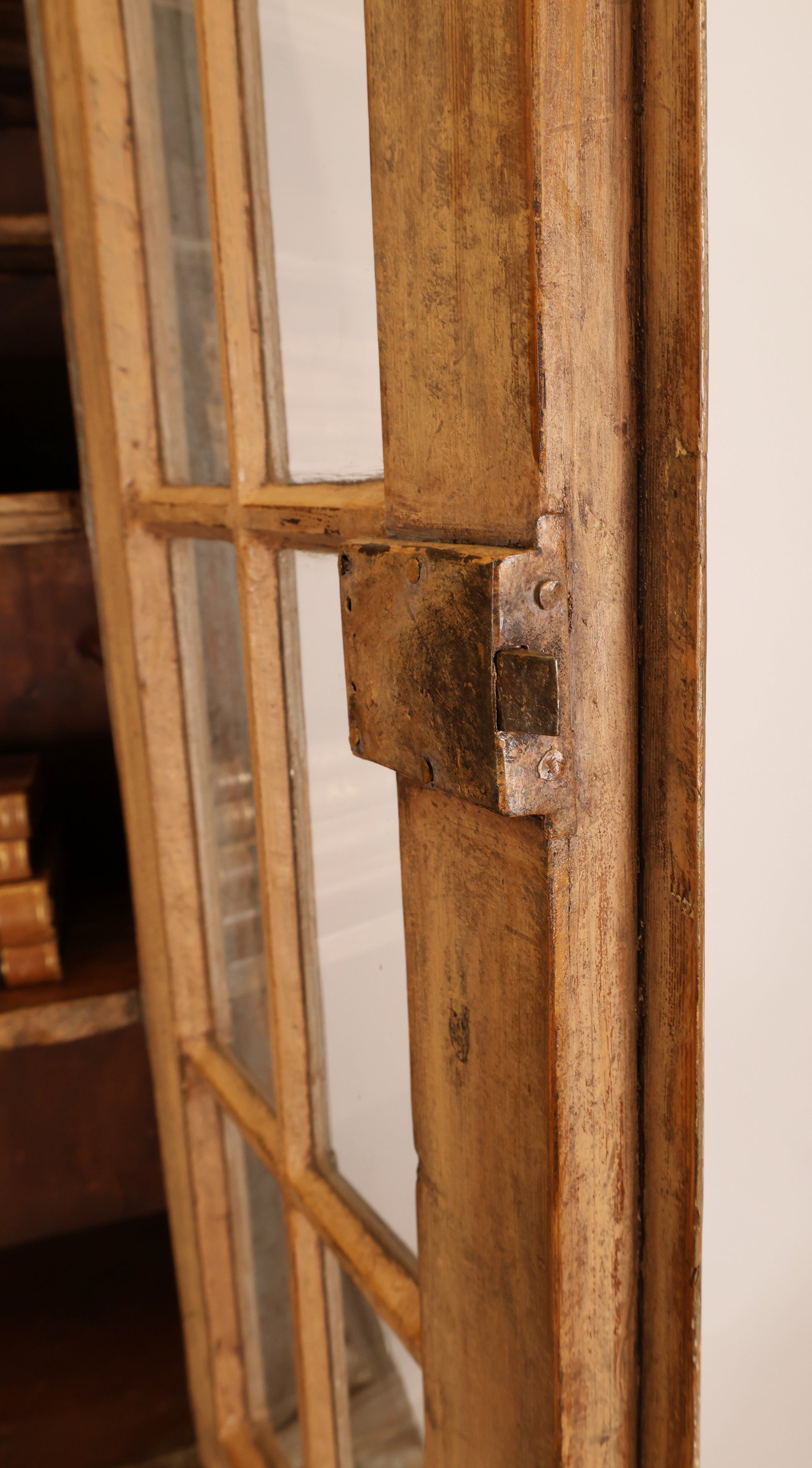 Details of a door on a 18th Century Rococo Display Cabinet