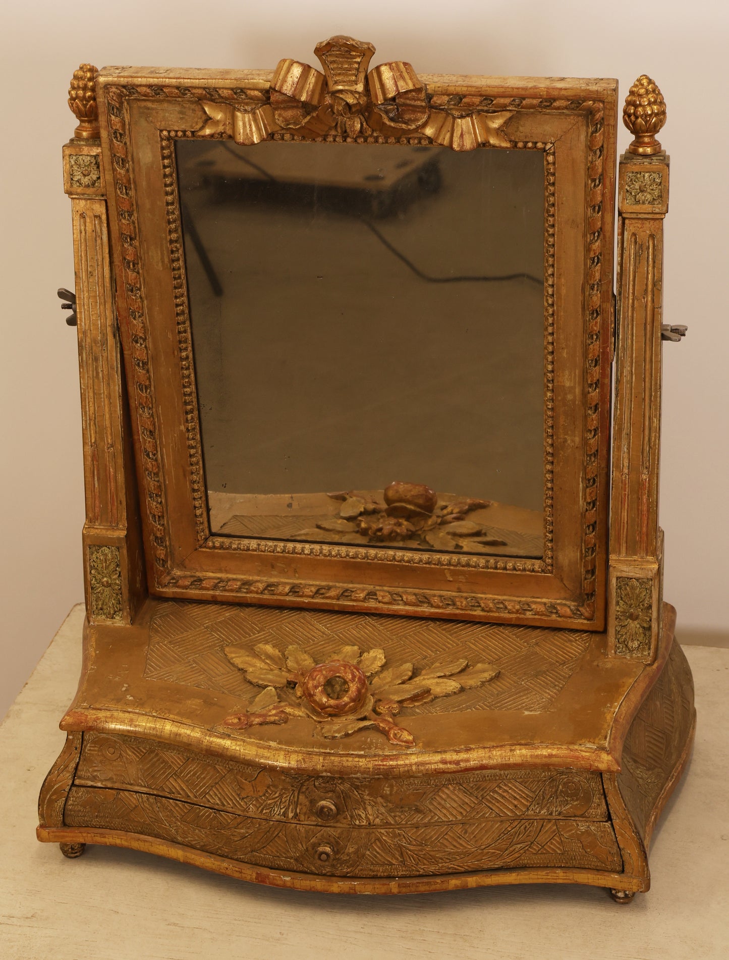 18th Century Gustavian Dressing Mirror