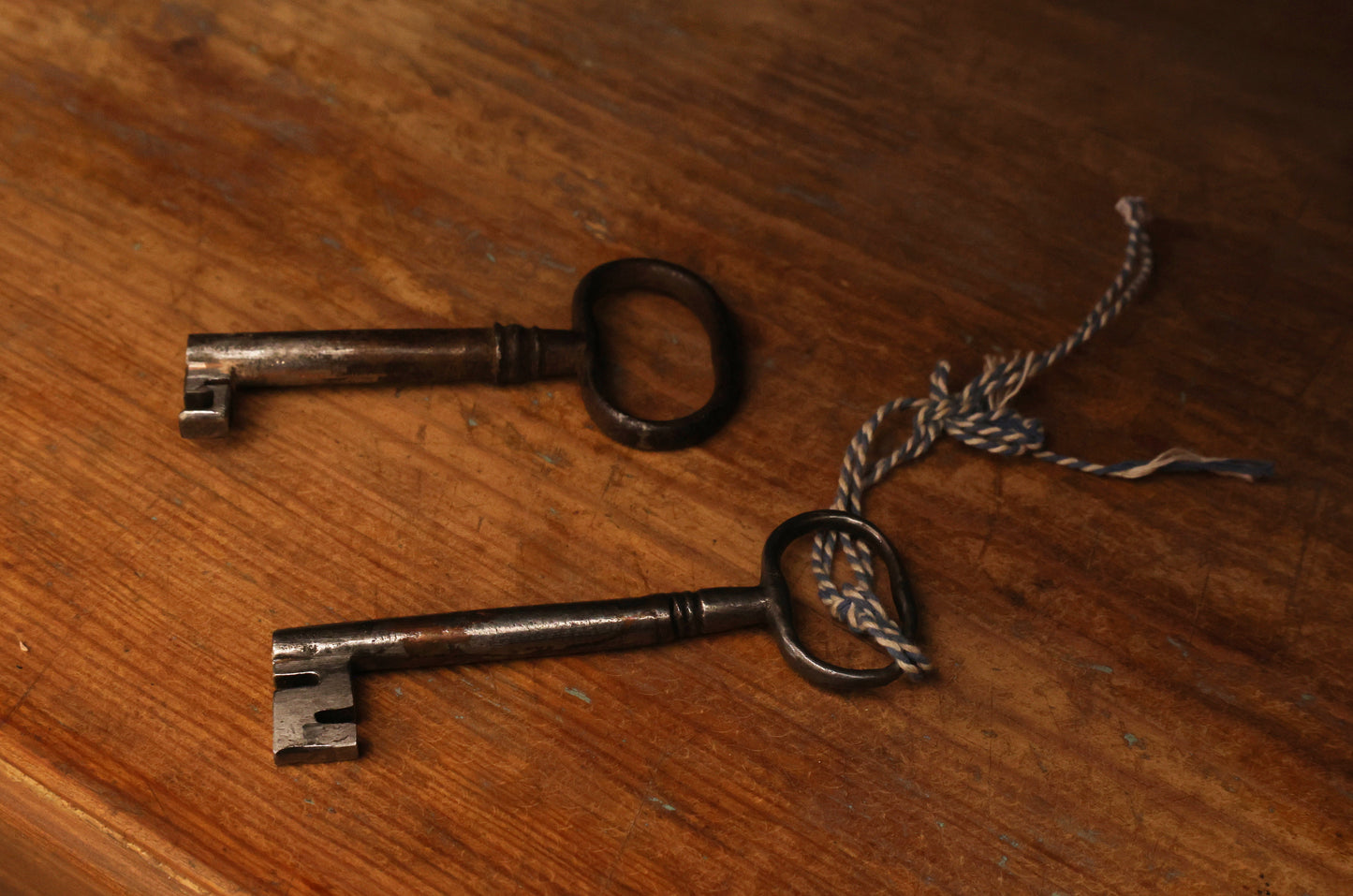 Two keys of 18th Century Rococo Masterpiece Cabinet