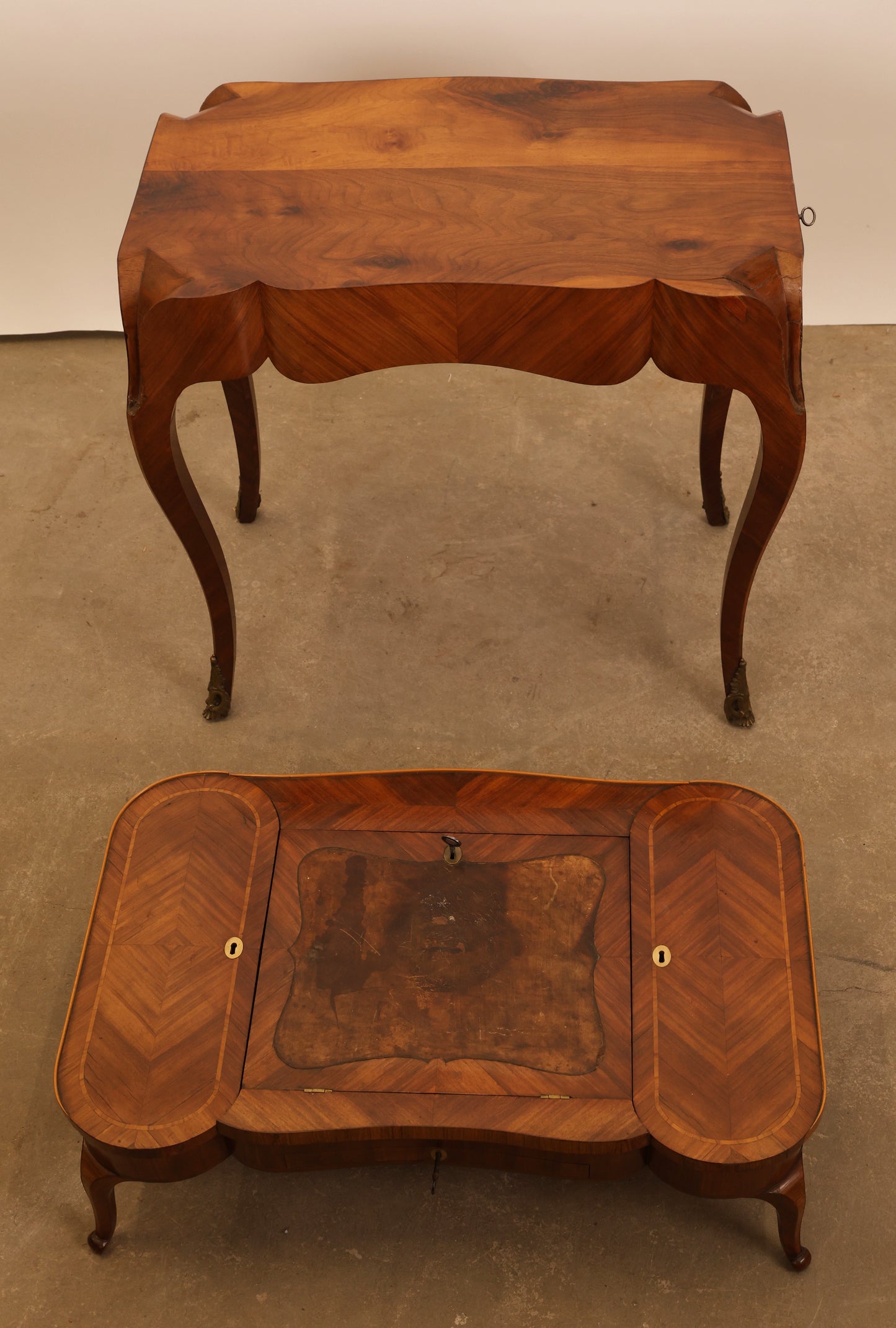 18th Century Rococo Poudreuse attributed to Christian Linning