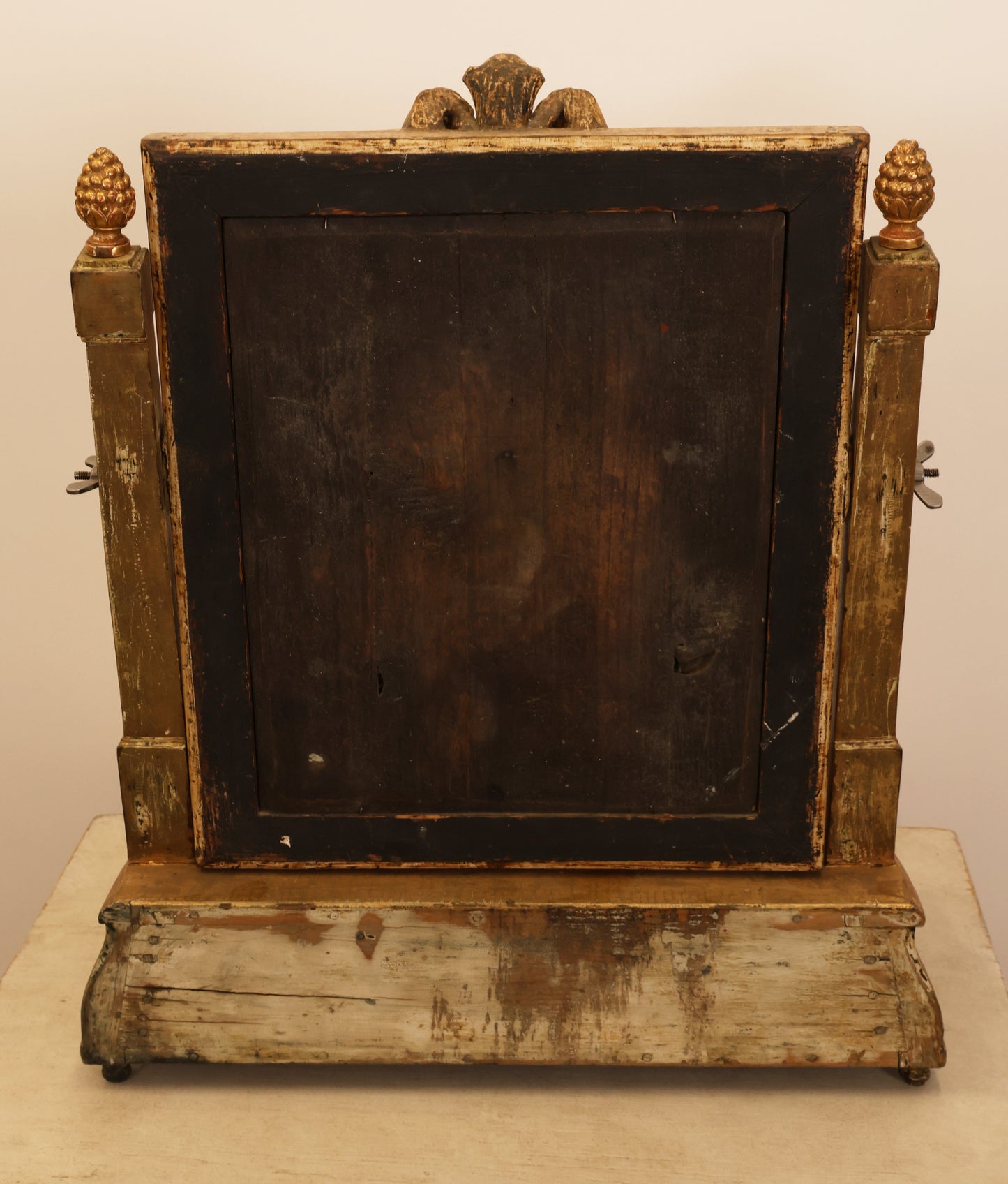 Back of an 18th Century Gustavian Dressing Mirror