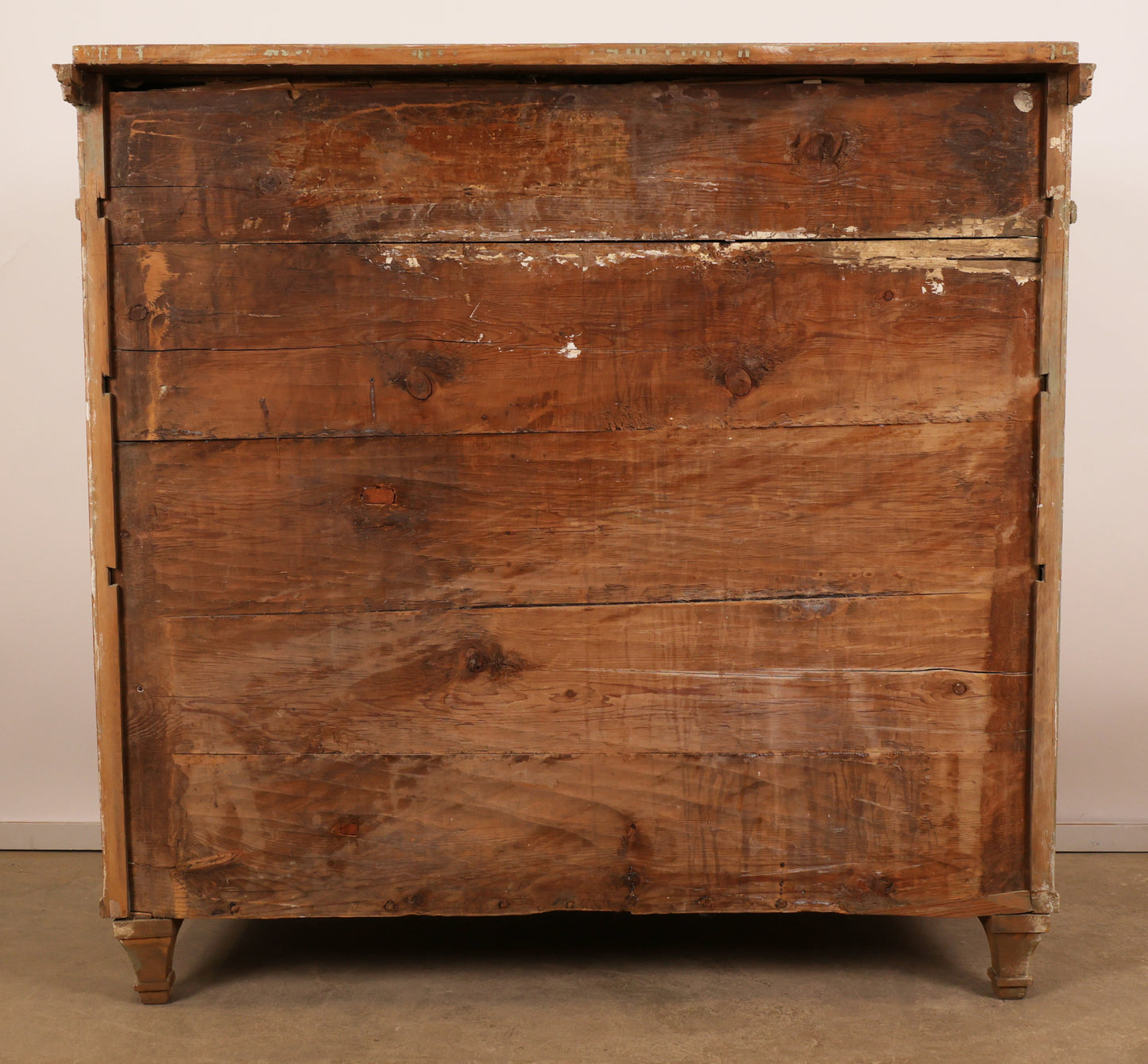 18th Century Gustavian Sideboard viewed from the back