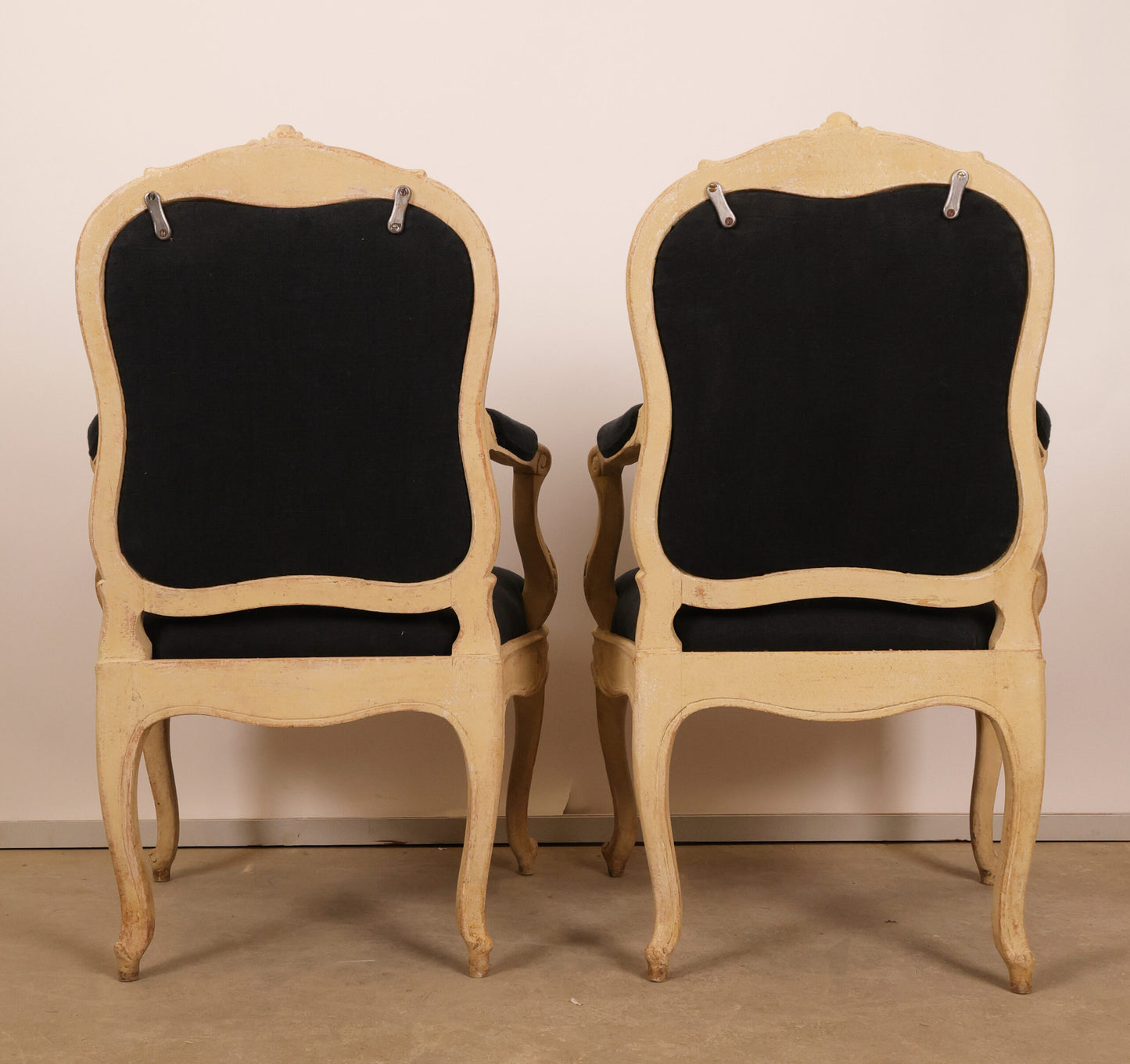 Pair of 18th Century Rococo Armchairs
