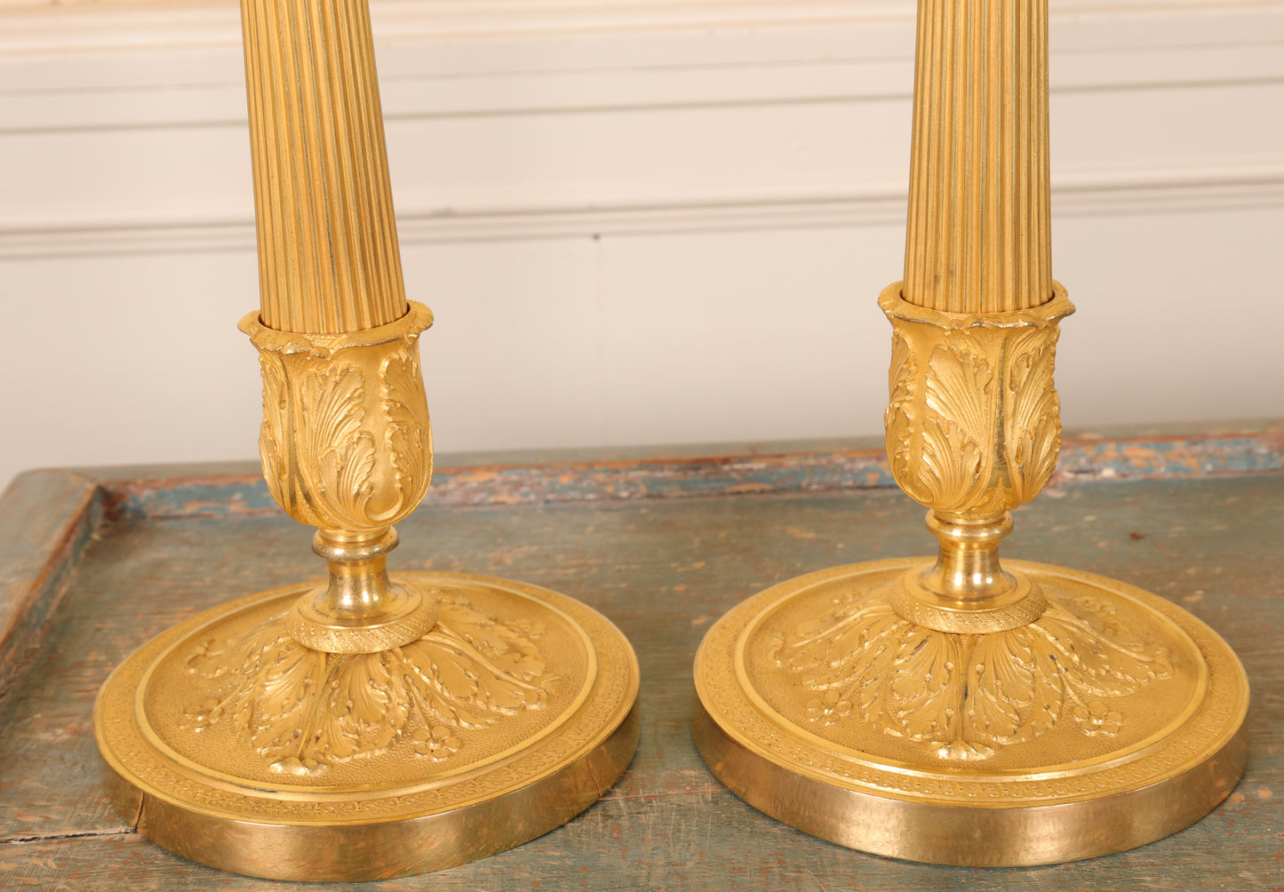 Pair of Empire Candlesticks bottom parts