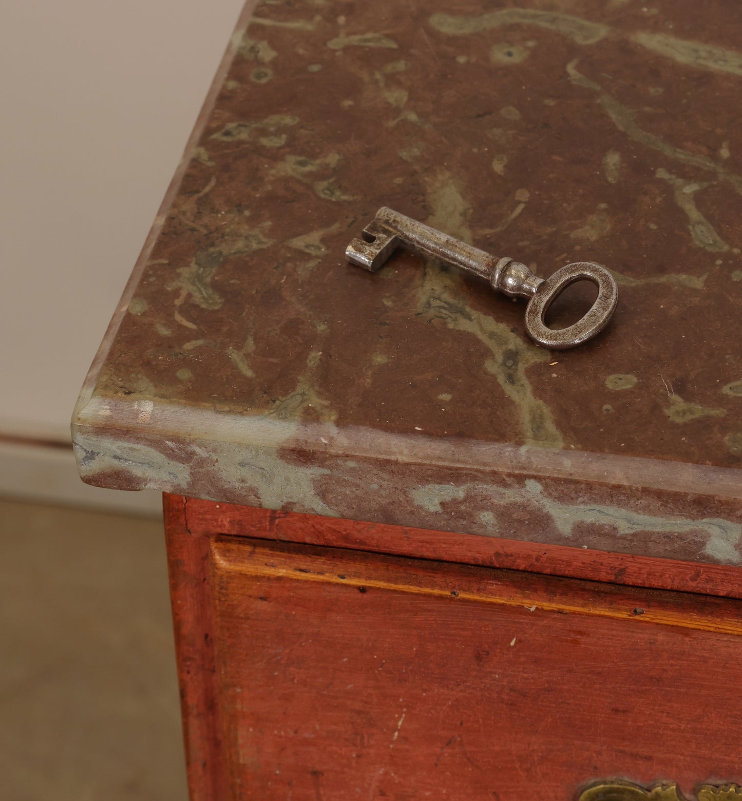 Key to a Baroque Chest of Drawers