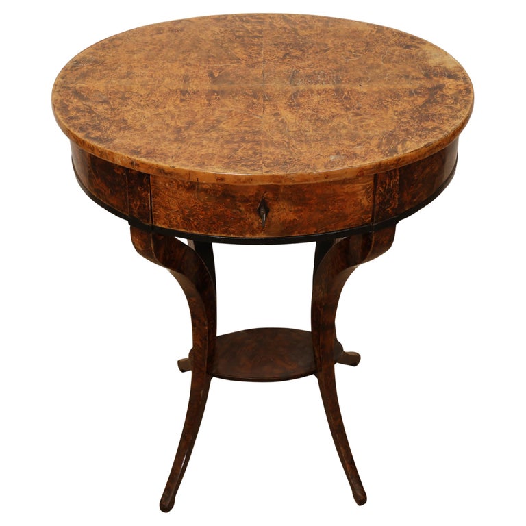 Early 19th Century Root Veneered Table for sale.