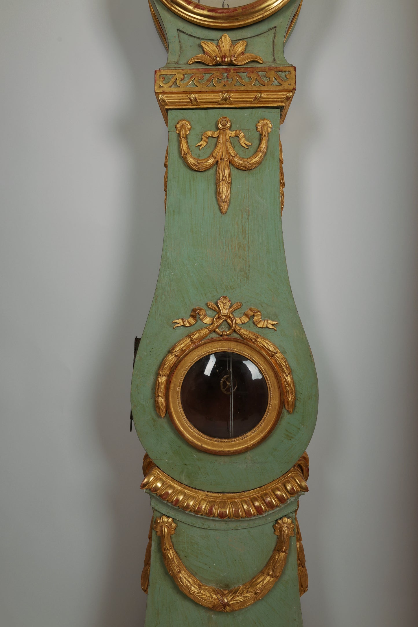 The body of 18th Century Gustavian Longcase Clock