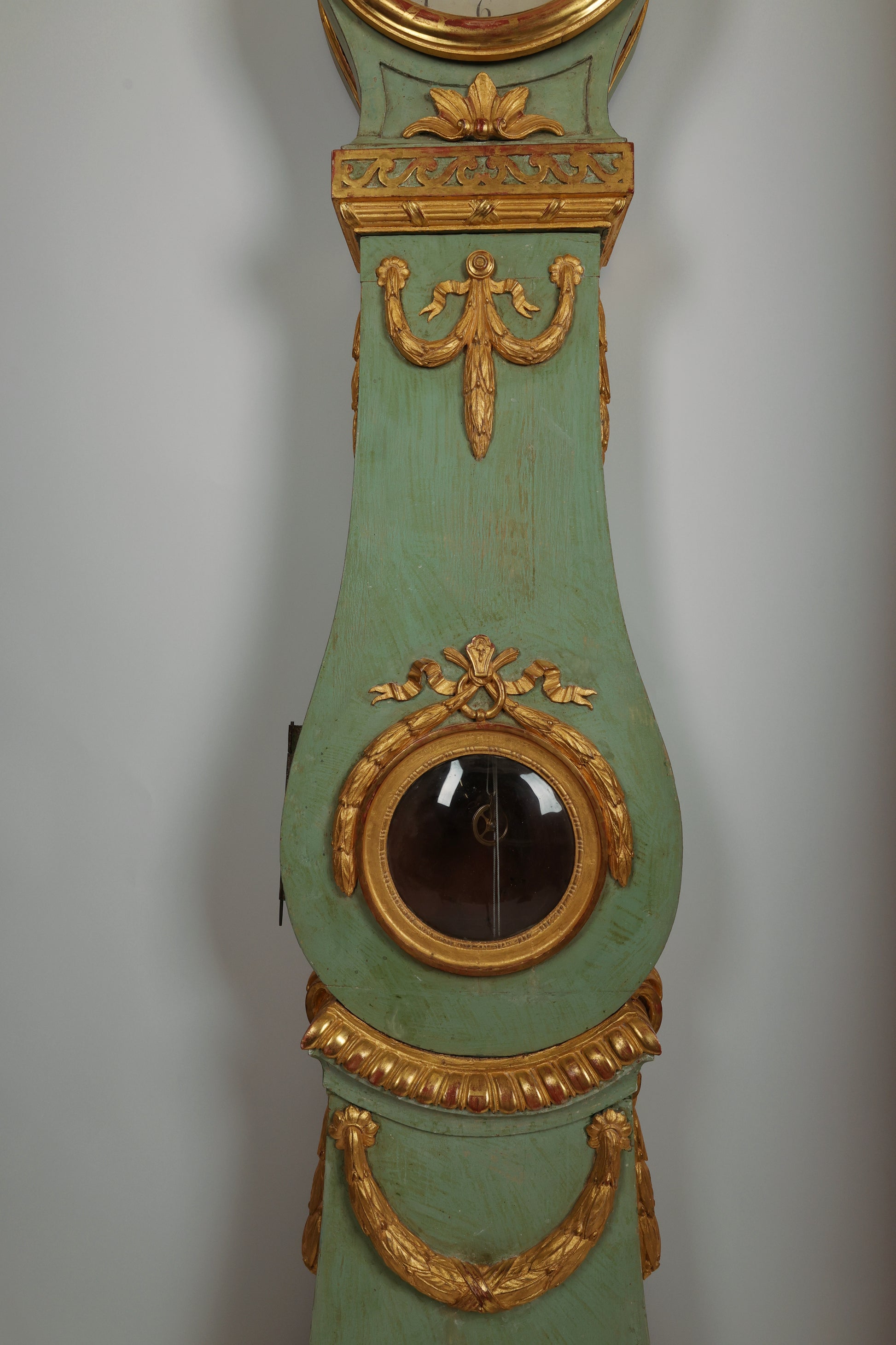 The body of 18th Century Gustavian Longcase Clock