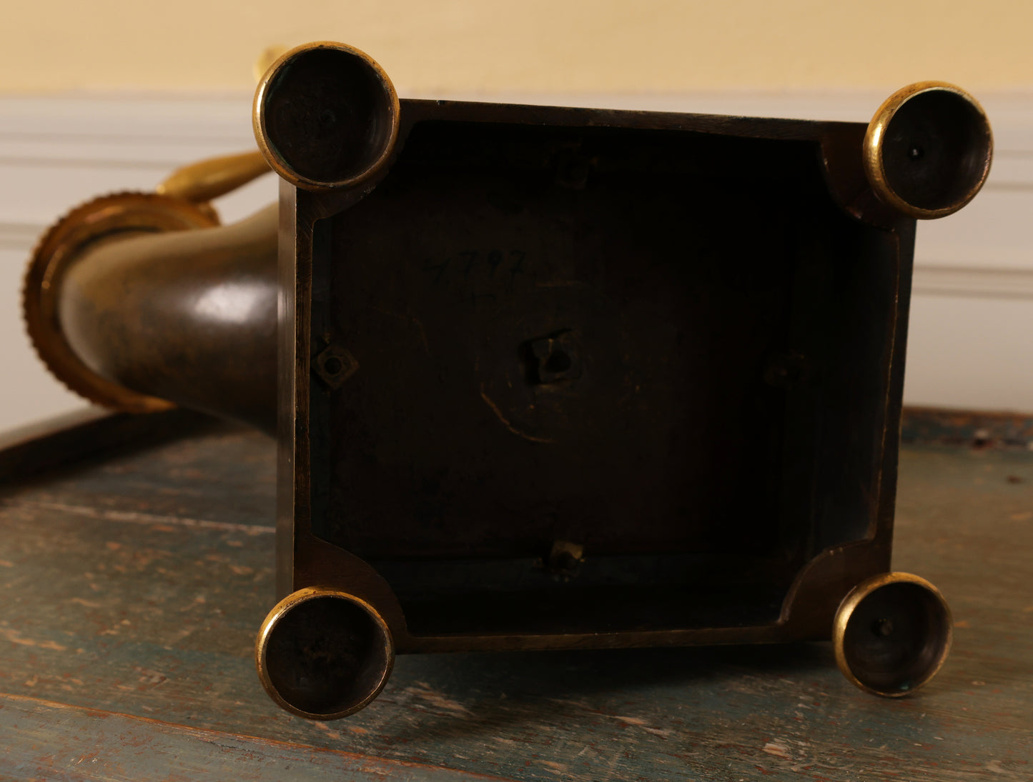 Early 19th Century Mantel Clock signed Gustaf Undén underneath