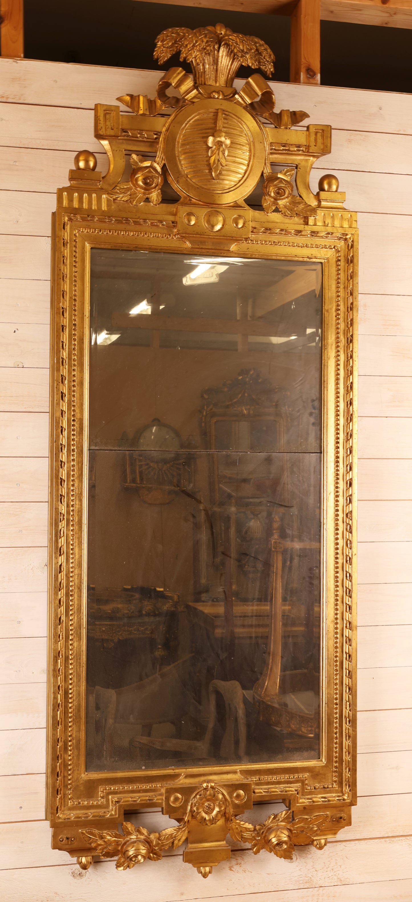 18th Century Gustavian Mirror