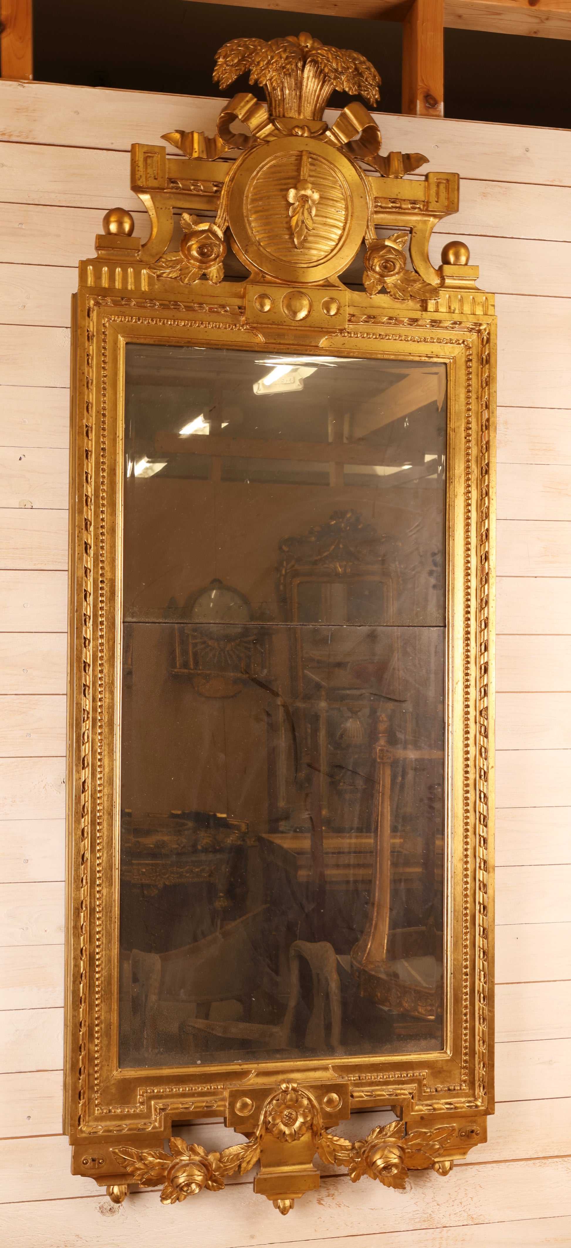 18th Century Gustavian Mirror