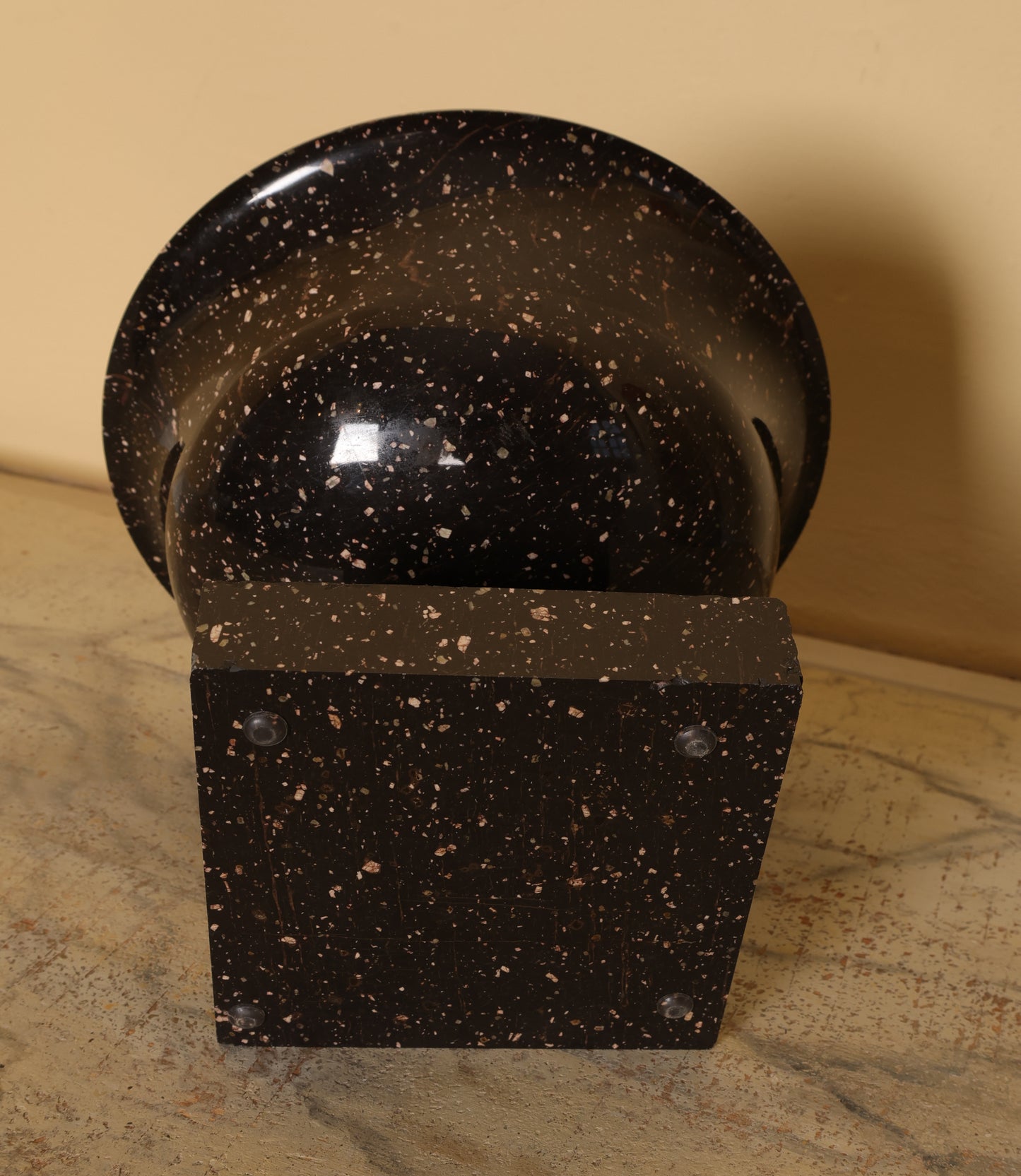 Porphyry Urn underneath