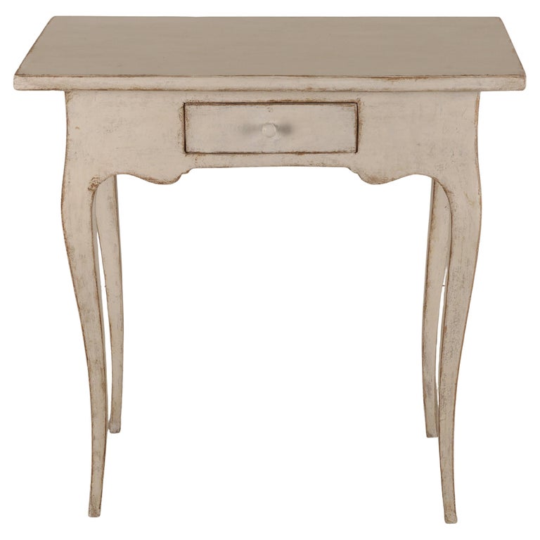 18th Century Rococo Table with white background