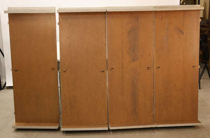 Four detached leaves of 19th Century Gustavian Dining Table