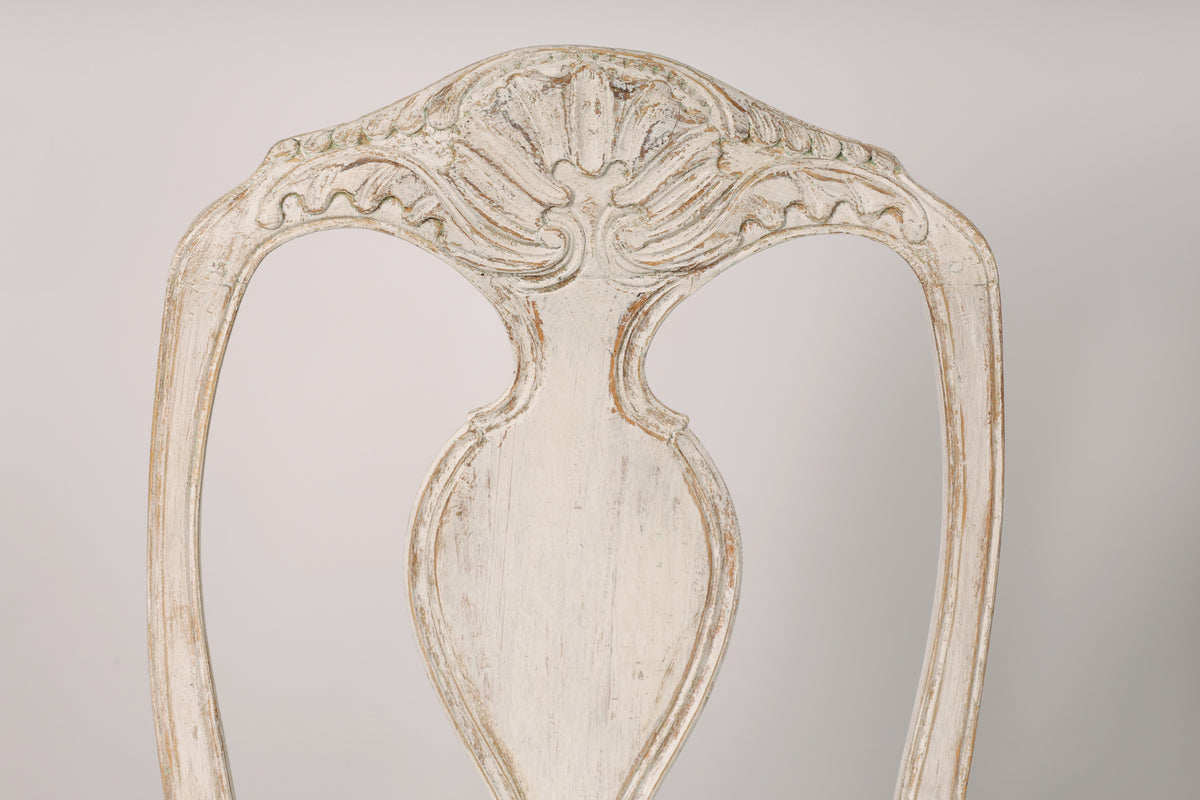 Spanish Rococo Chair Set of Ten Rococo Chairs – Napoleon Antique & Art