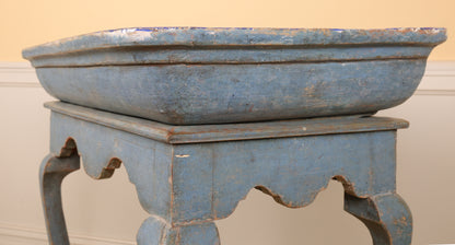 18th Century Rococo Faience Table