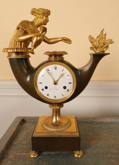 Early 19th Century Mantel Clock signed Gustaf Undén