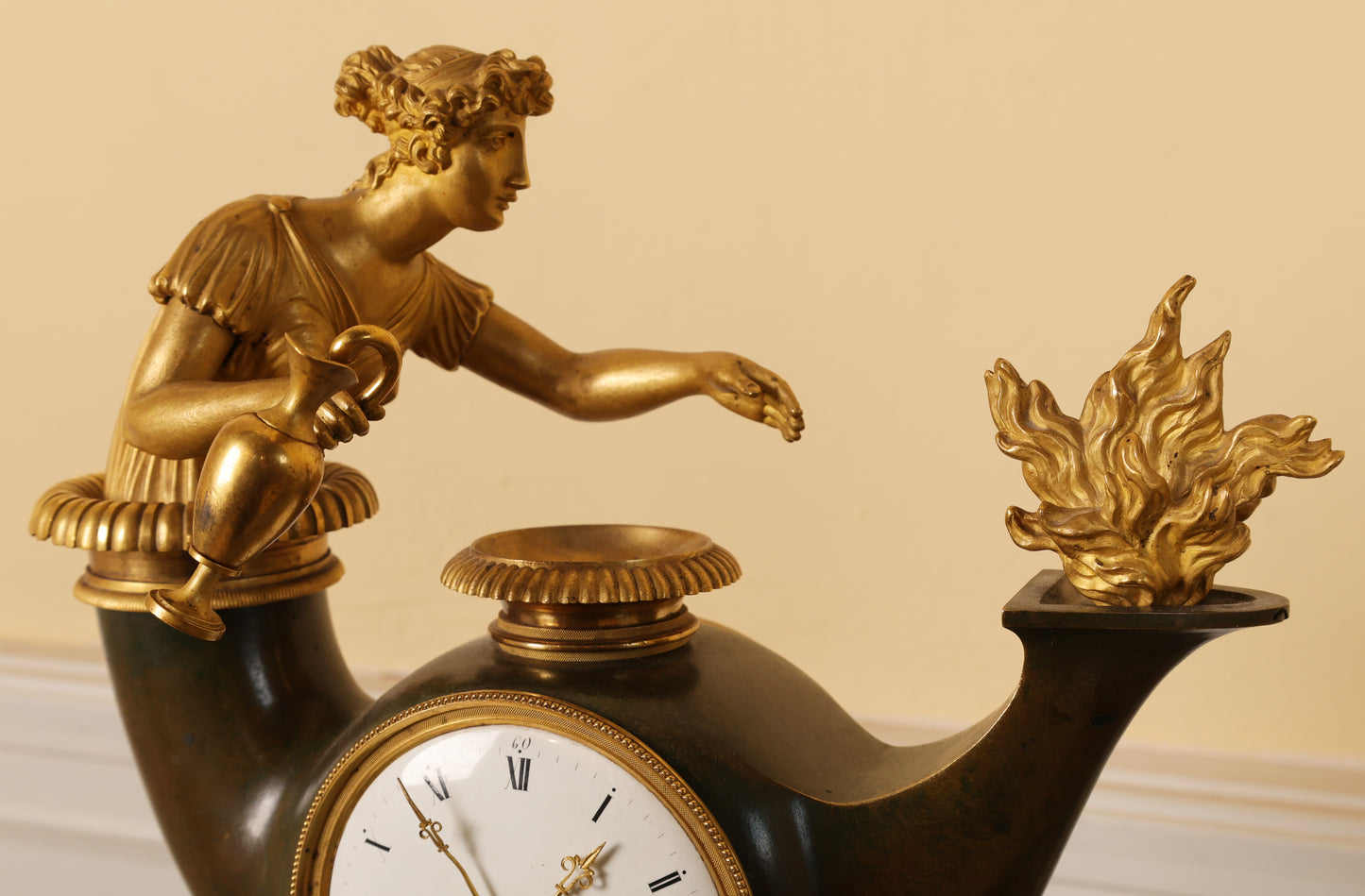 Early 19th Century Mantel Clock signed Gustaf Undén