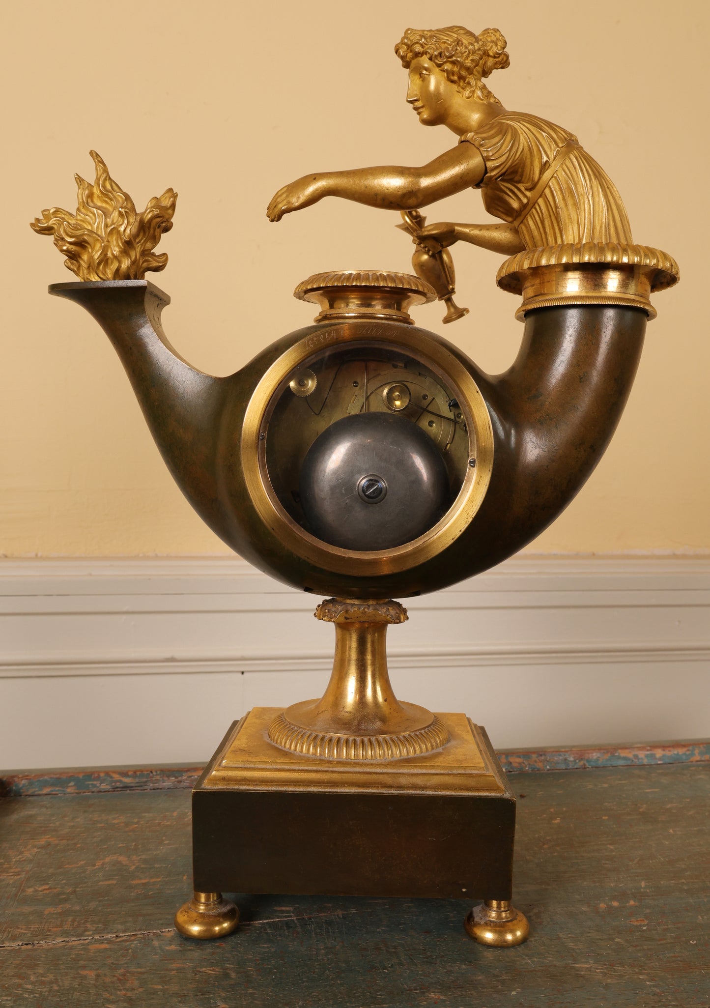 Early 19th Century Mantel Clock signed Gustaf Undén