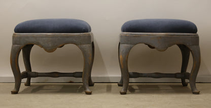 Pair of Rococo Stools