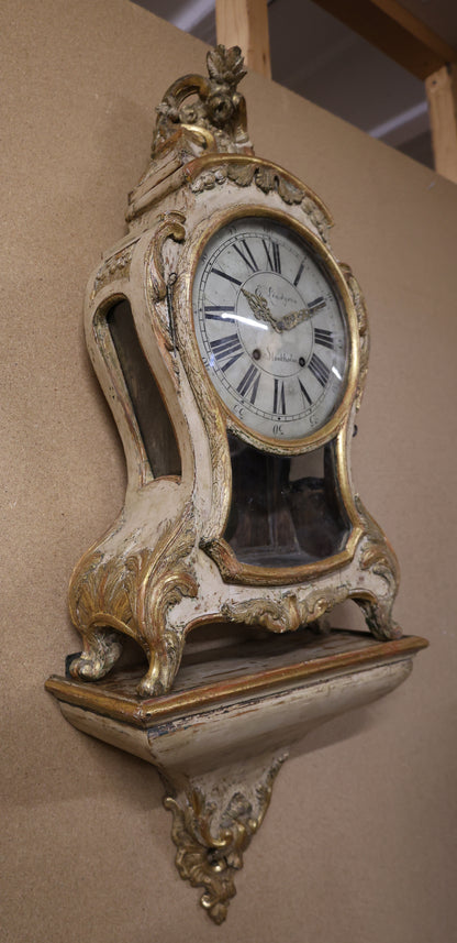 18th Century Rococo Console Clock