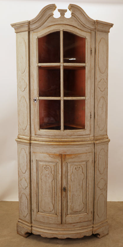 18th Century Rococo Corner Cabinet