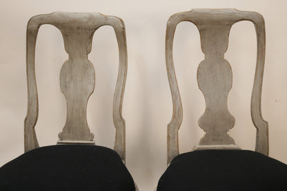 Set of Eight 18th Century Rococo Chairs