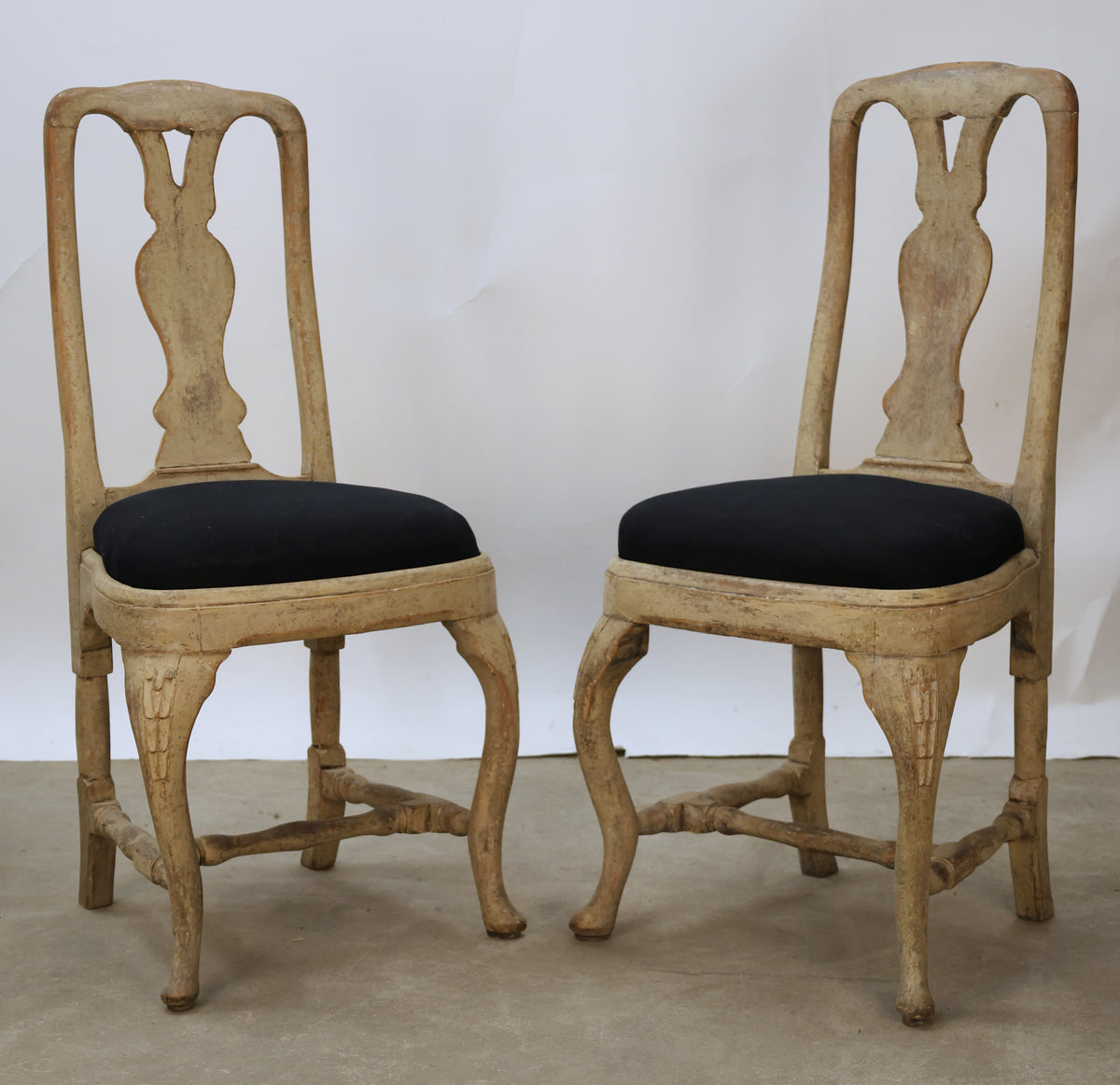 Pair of 18th Century Late-Baroque Chairs