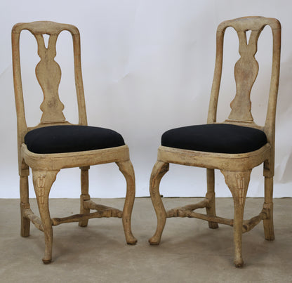 Pair of 18th Century Late-Baroque Chairs