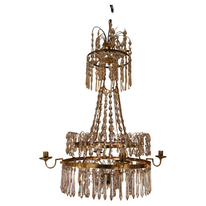 Late 18th Century Gustavian Chandelier