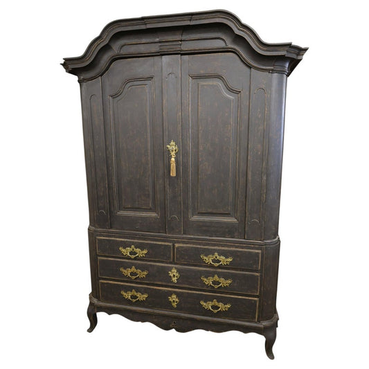 Black antique cabinet for sale
