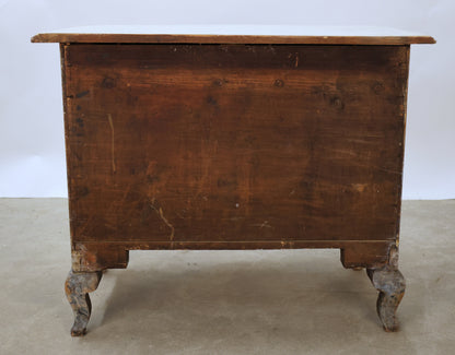 Antique commode from back perspective