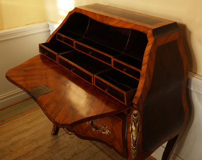 Antique furniture for sale. A Rococo secretary by Eisenbletter.