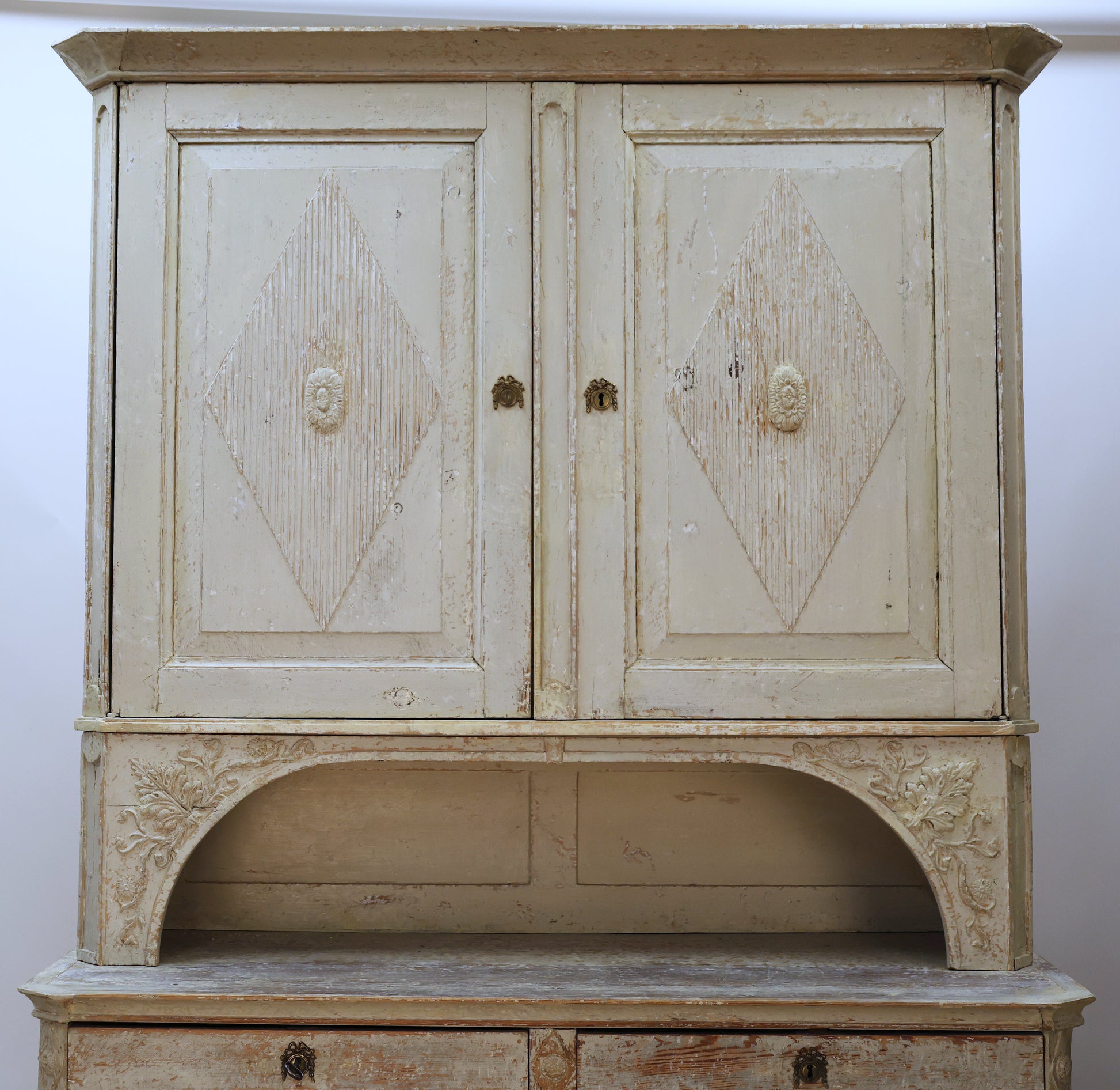 Antique sideboard cabinet