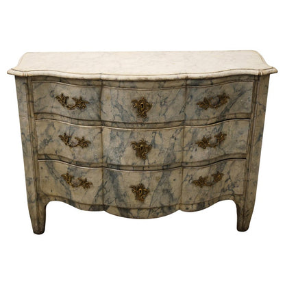 Baroque furniture for sale. A late Baroque chest of drawers.