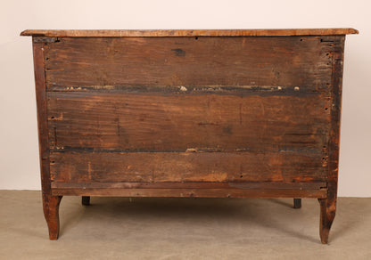 Back of 18th Century Baroque Chest of Drawers