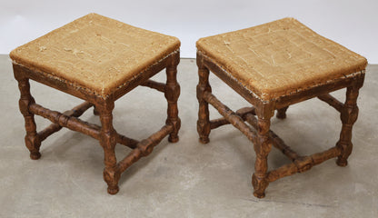 Antique Baroque stools