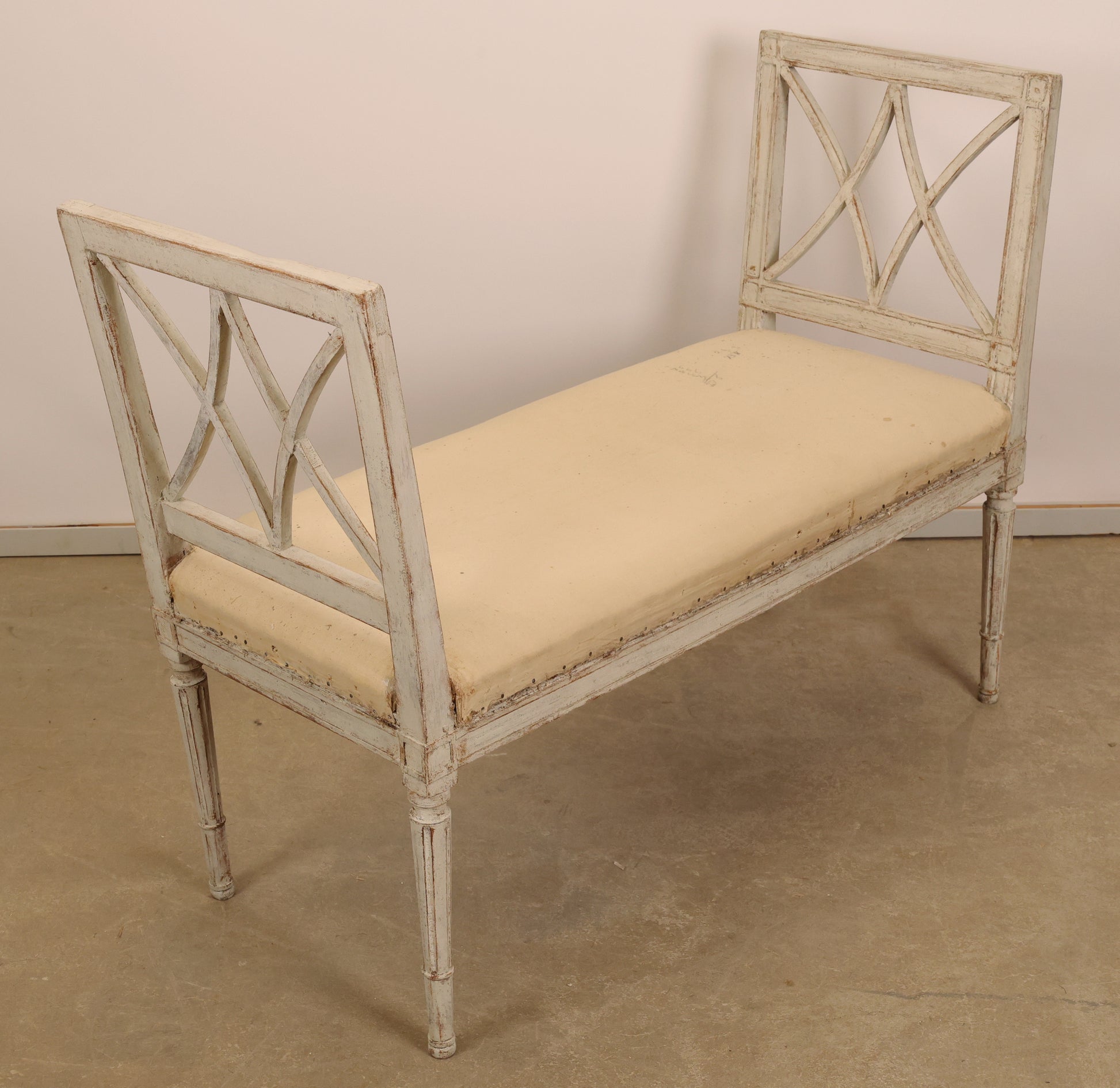 19th Century Gustavian Antique Bench