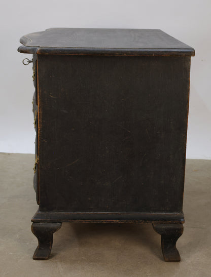 Black Baroque commode