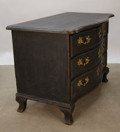 Black Baroque dresser