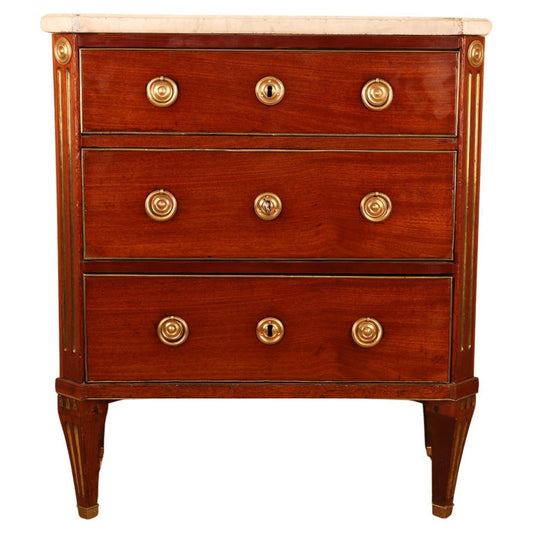 A Gustavian commode for sale.