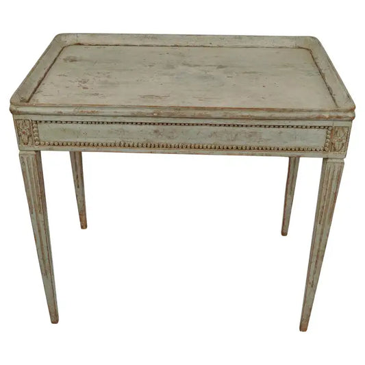 High Gustavian Tray Table