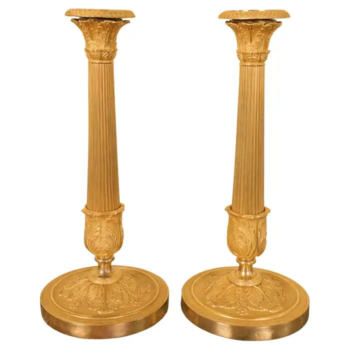 Pair of Empire Candlesticks