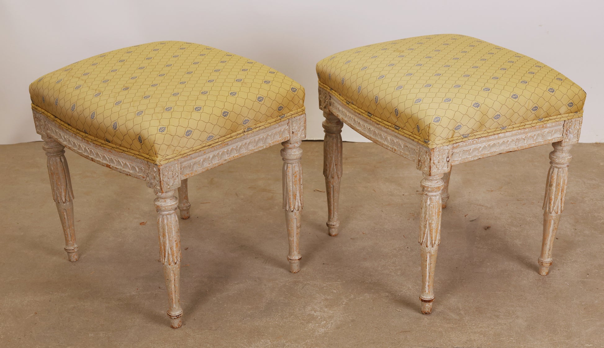 Beautiful Gustavian stools