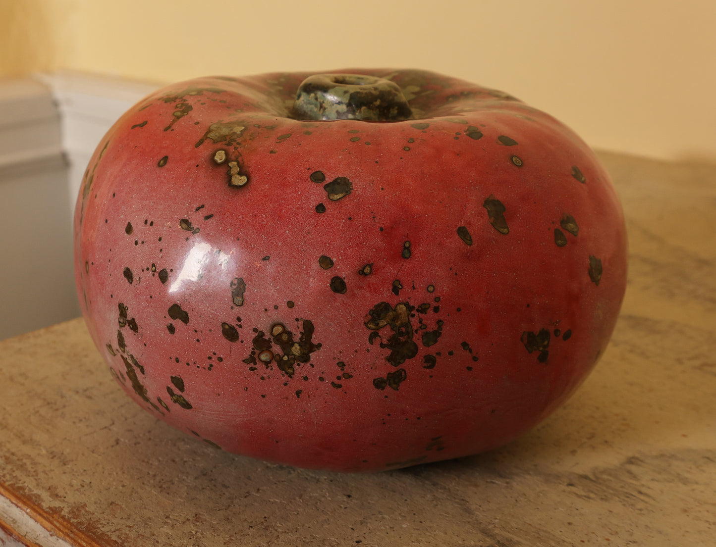 Red pumpkin art by Hans Hedberg