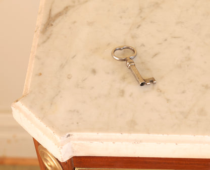 The key to a Gustavian chest of drawers.