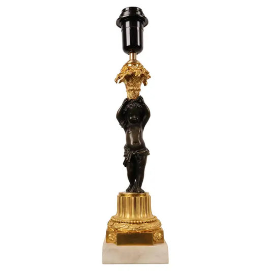 Antique lamp base for sale