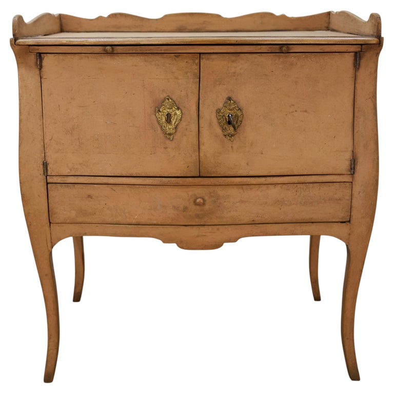 Pink Rococo nightstand