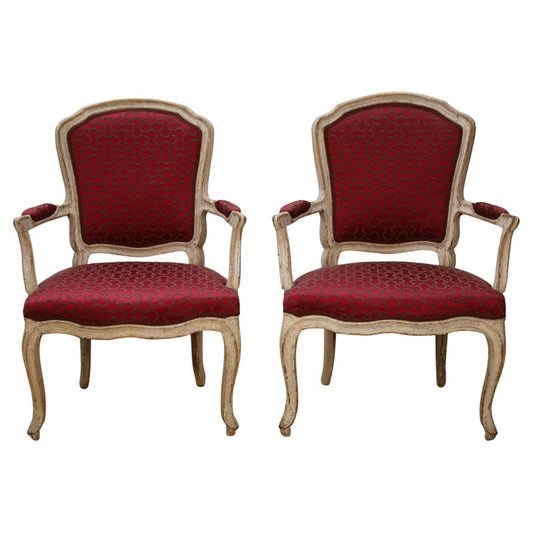 Rococo armchairs