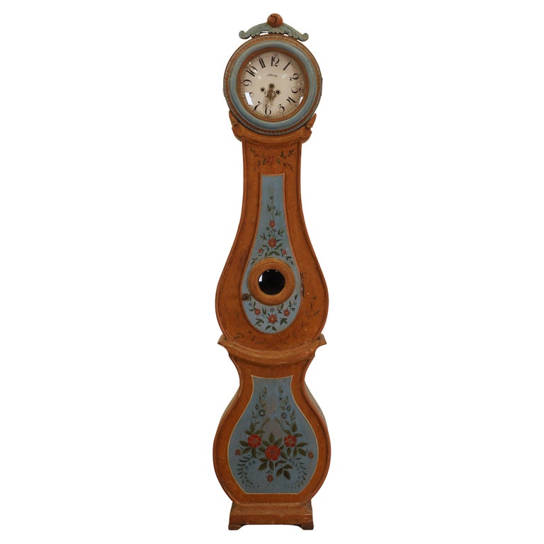 Swedish Antique Grandfather Clock